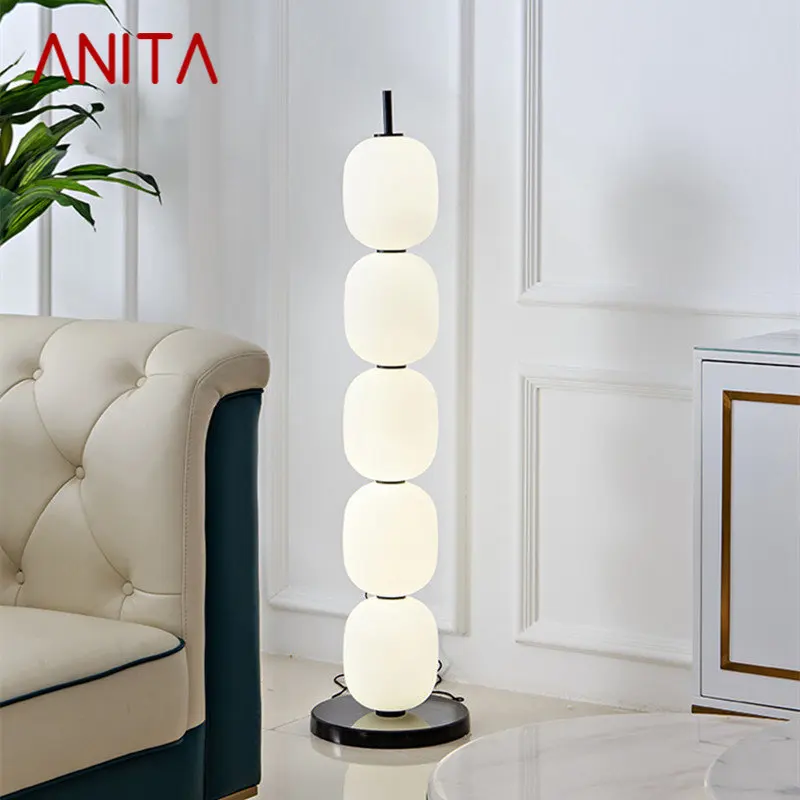 ANITA Nordic Floor Lamp LED Modern Fashion Creative Tomatoes on Sticks Standing Lights for Home Living Room Sofa Bedroom