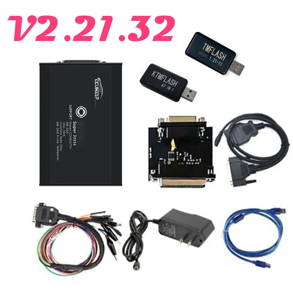 V2.21.32 PCMFLASH FLASH Bench 67IN1 69IN1 Automotive ECU Computer Programming Tool Full Set
