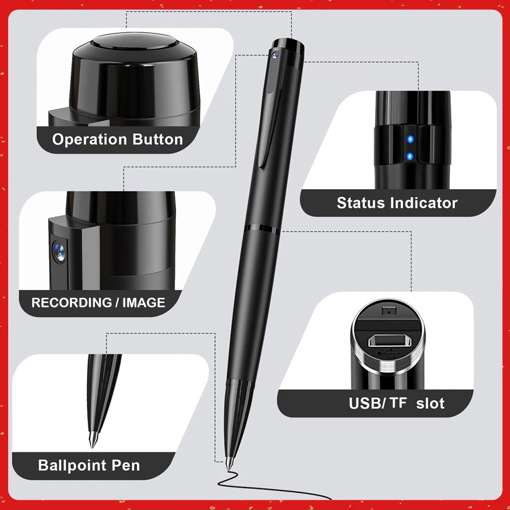 다기능 쓰기 펜, 전문 디지털 녹음 펜 휴대용 녹음 펜 비즈니스 회의 녹음, 코스 액세스