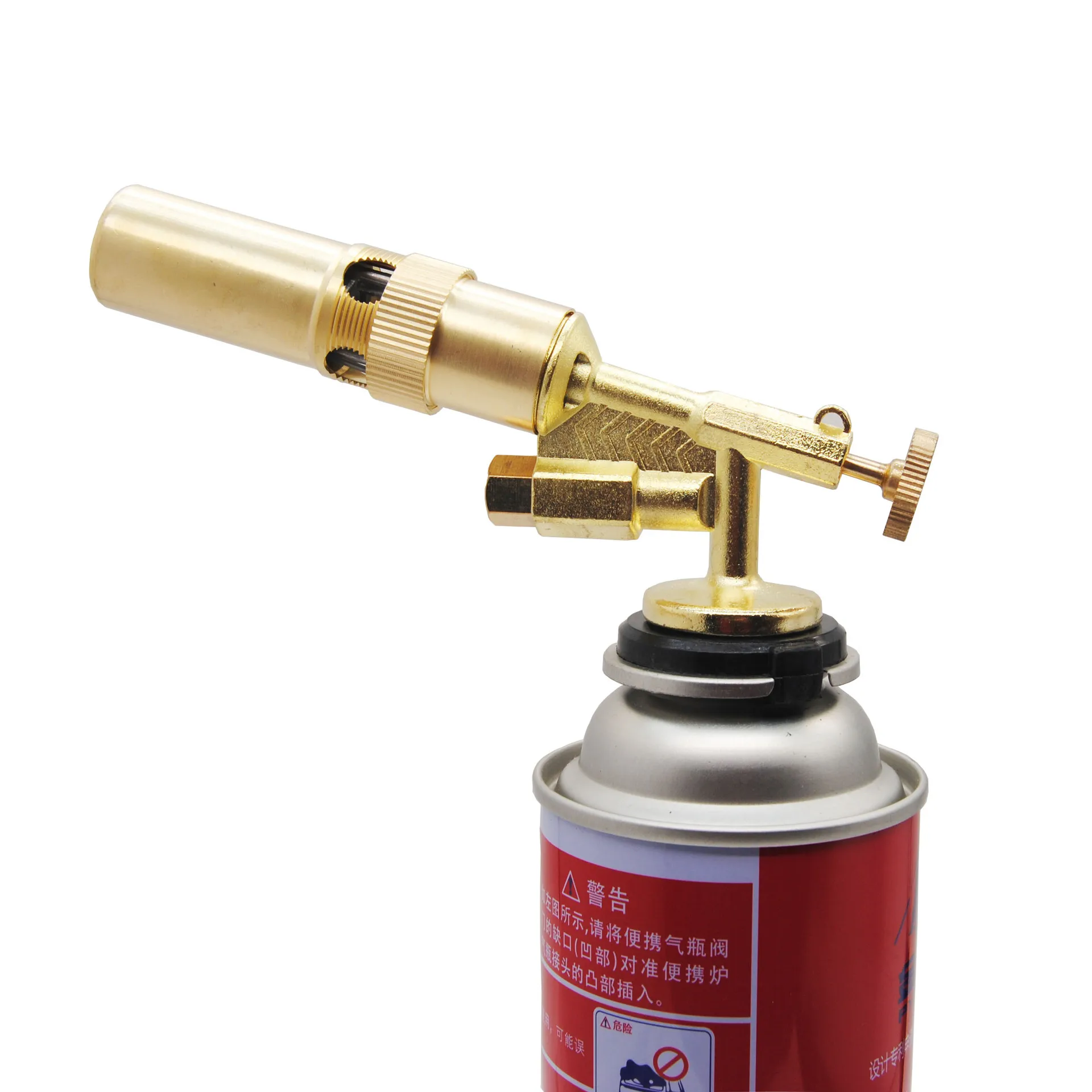 1PCS Welding Torch Gas Burner Flame Gun High Temperature Brass Copper Gas Torch Cooking Soldering Butane AutoIgnition gas-Burner