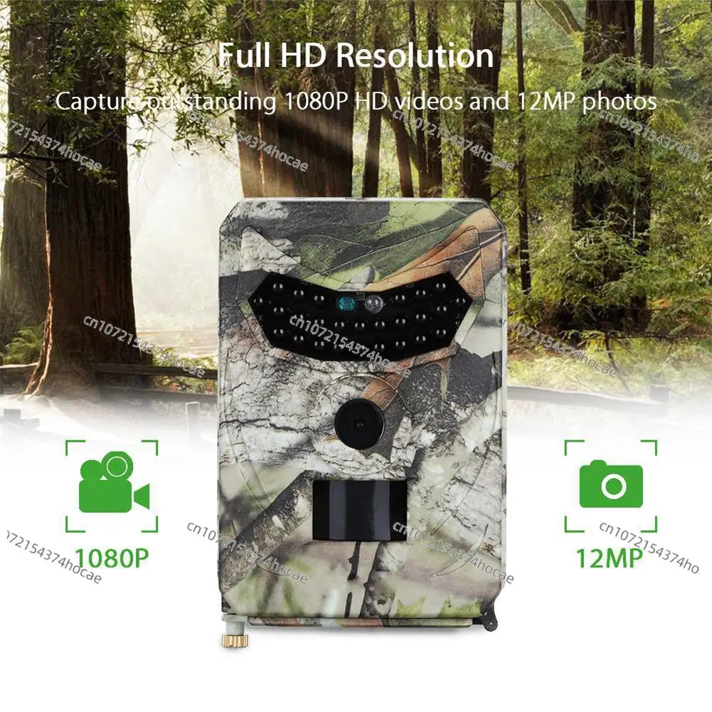 

PR100A Trail Camera 940nm Night Vision Infrared LED Hunting Type 12MP Waterproof Wildlife Video Shooting Night Photo Traps