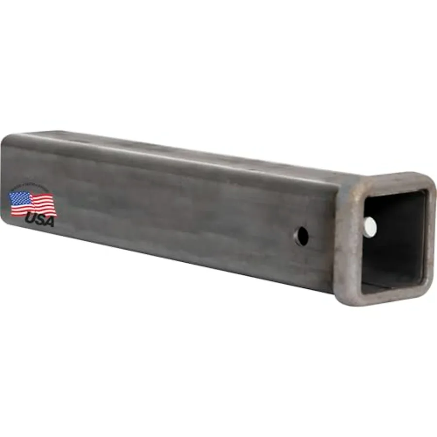 

3-дюймовая прямая прицепная труба с 18-дюймовым штоком для тяжелых прицепных устройств, прочная стальная конструкция, черное покрытие, надежная работа