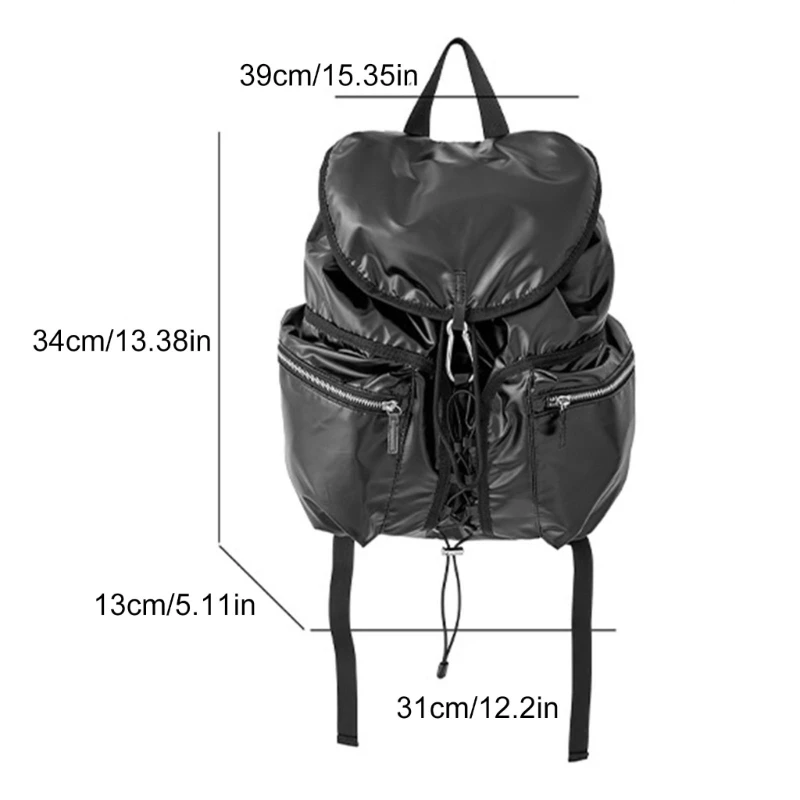 Mochila Cuero PU E74B para mujer, mochila escolar para estudiantes, mochila viaje, mochila estilo coreano, mochilas que