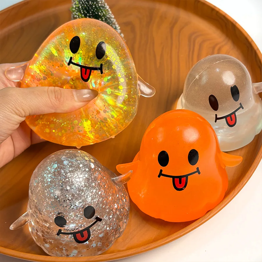 Squishy Maltose Halloween Stress Balls Stress Balls for Adults Anxiety Relief Funny Stress Calming Toys