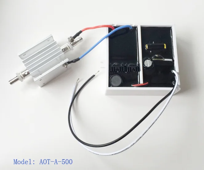 Factory Price CE Approval 500mg/h High Frequency Quartz Tube Ozone Module OZQS0.7-D2 1 Year Warranty