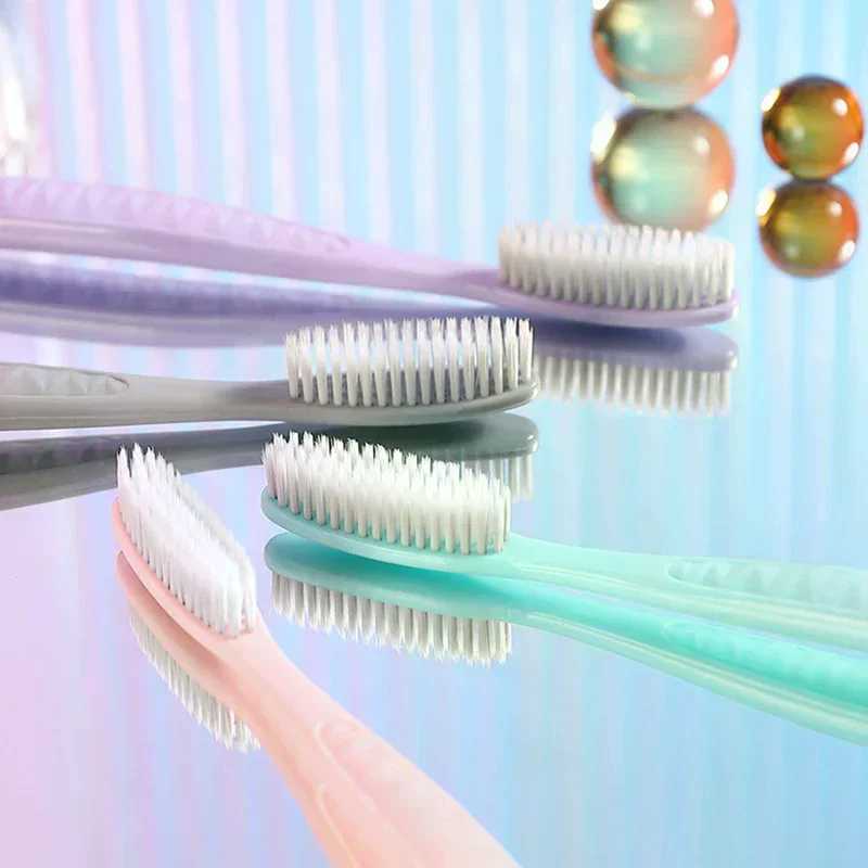 /ACR/Super Long Toothbrush Soft Fur Large Brush Head Adult Toothbrush Manual Toothbrush Firm Toothbrush 1PC