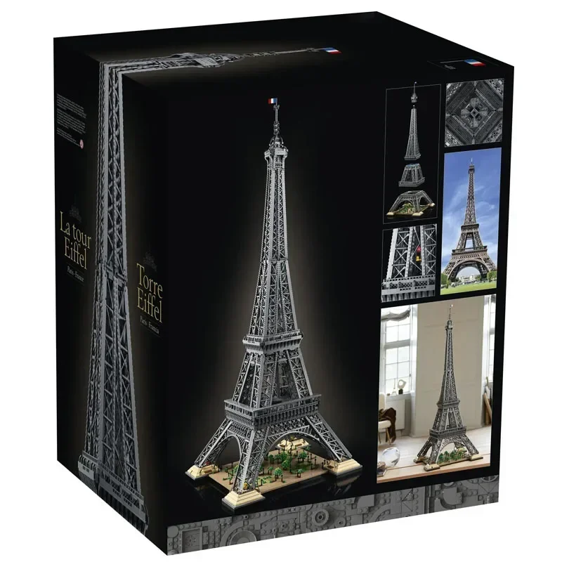 10001PCS 1.5M compatible model brick Paris architecture birthday children's gift toy 10307