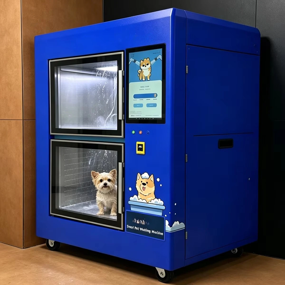 FOODLINE Pet Washing Machine Automatic Foam Spraying Pet Washing Device For Commercial Pet Care Center Daily Grooming Work