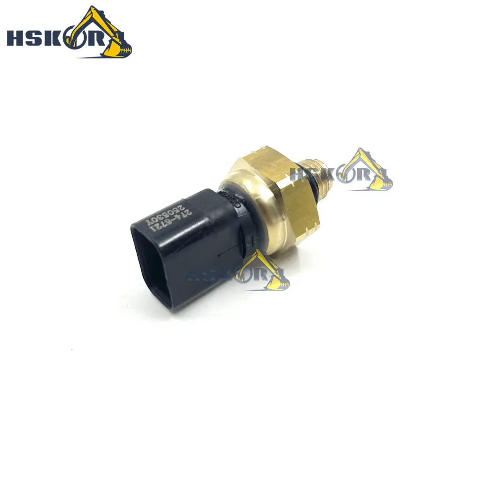 New Pressure Sensor 274-6721 2746721 for Caterpillar Heavy Duty Car Original Equipment Fit