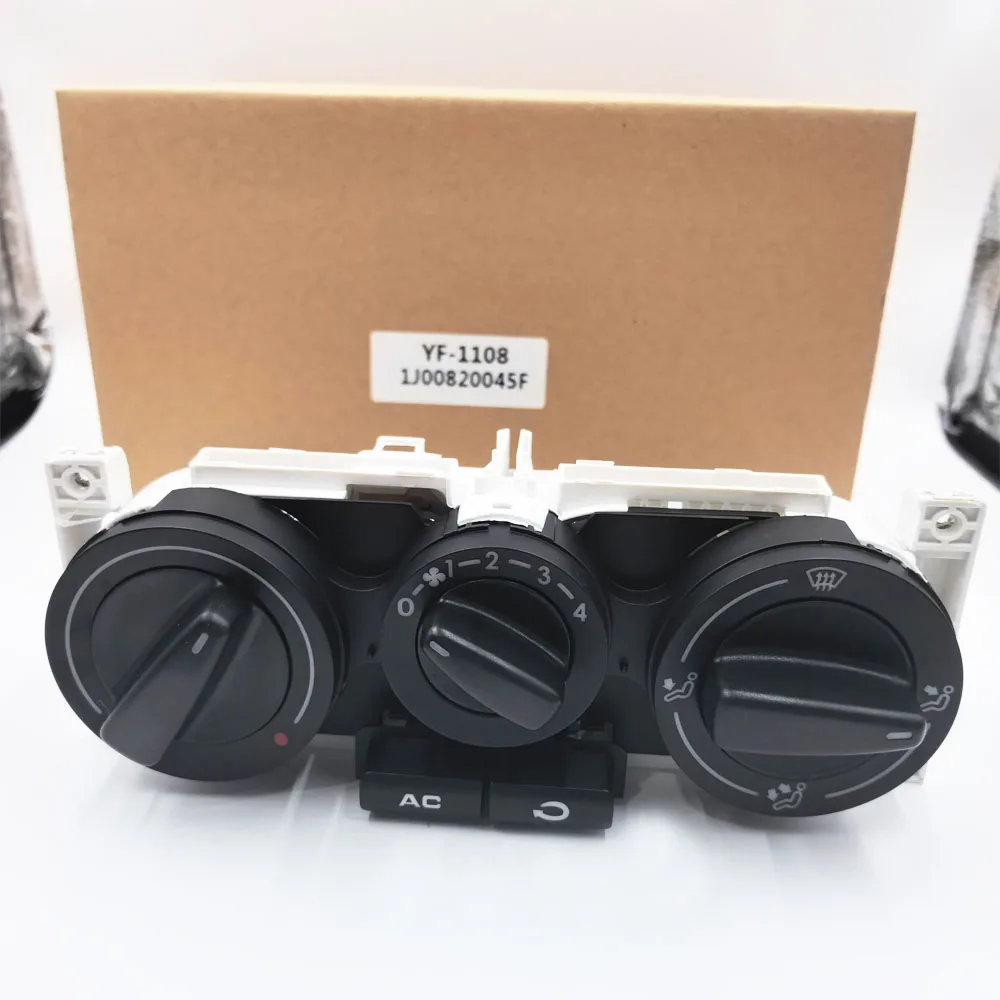 

OE:YF-1108 1J0820045F 1C0820045D 1C0820045E 1C0820045C AC Air Condition Climate Control Switch Panel /For VW GOLF JETTA Beetle