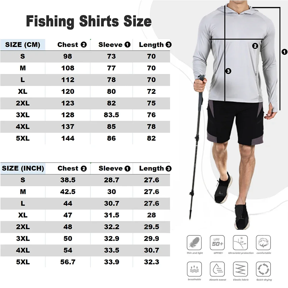 Selling  New Clothing Men's Vented Long Sleeve Uv Protection Sweatshirt Breathable Tops Summer Fishing Shirts Camisa