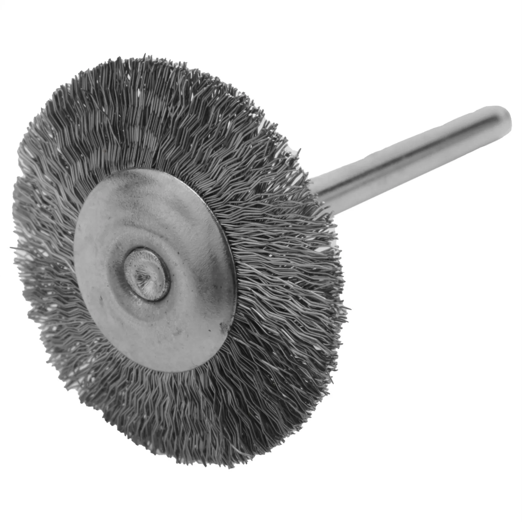 B84B-Steel Rotary Brush For 60Pcs 3Mm Shank Wire Wheel Brush Mini Drill Rotary Tool For Metal Rust Polishing
