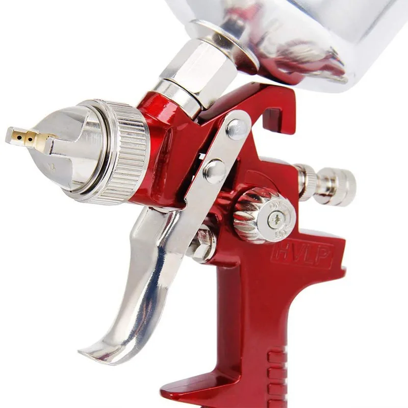 High atomization Airbrush Upper jug Furniture spraying Car primer Painting Spray gun paint Real lead pressure gun Fake gun Tools