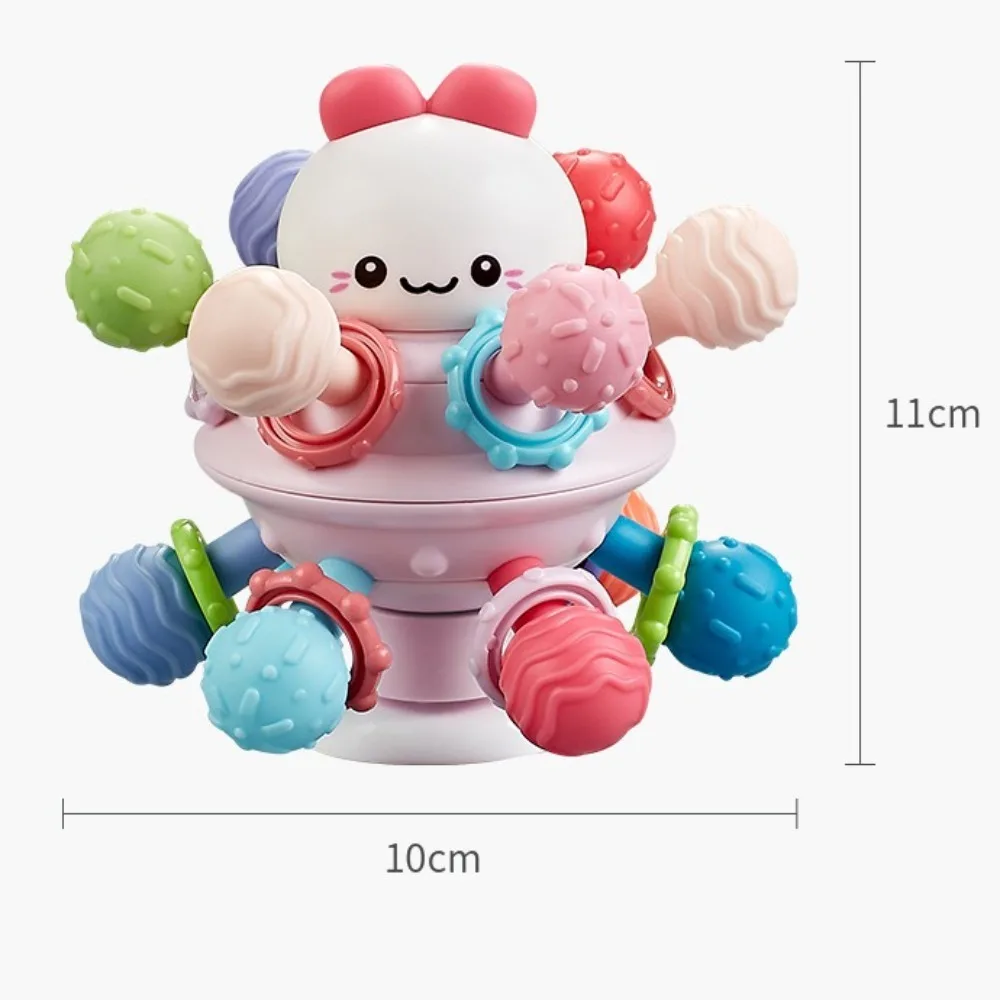 Food Grade Baby Sensory Teething Toys BPA Free Lead Free Multi-Sensory Baby Toy Safety Colorful Sensory Chew Toys