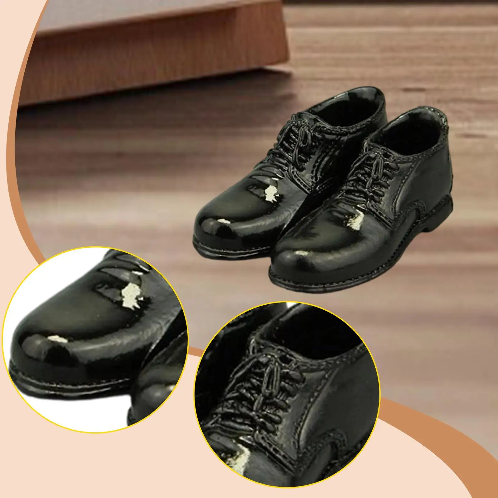 Bottes de figurine miniature à l'échelle 1/6, chaussures en cuir, accessoires de tenue tendance pour figurines d'action masculines de 12 pouces