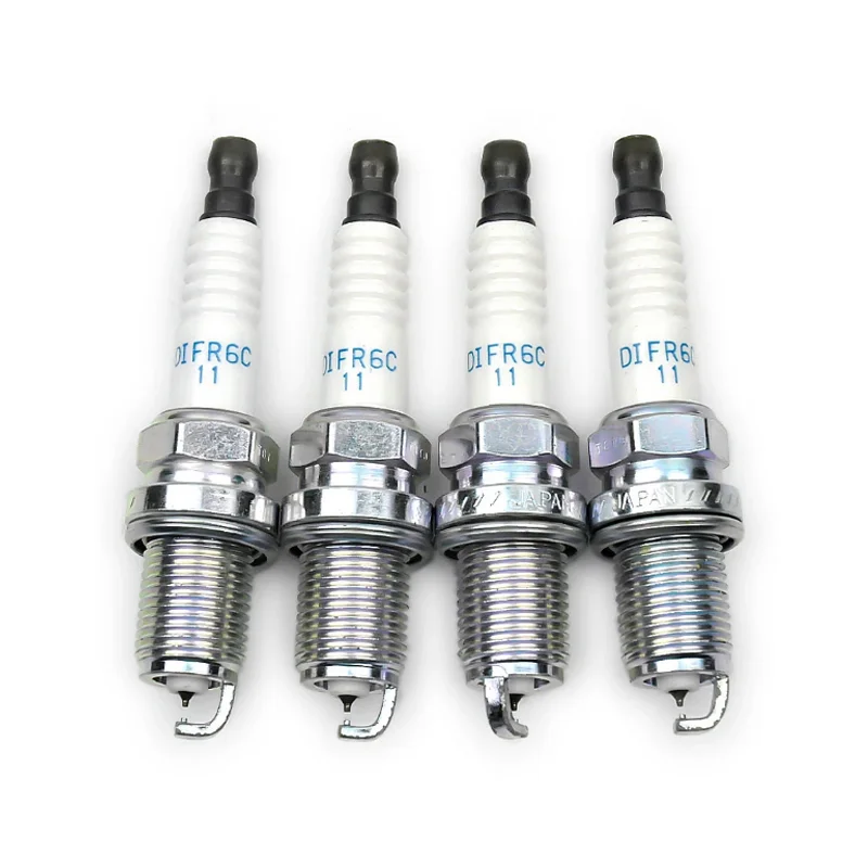 4pcs Spark Plug 1822A069 DIFR6C11 fit for Mitsubishi Lancer Sportback Outlander Sport ASX RVR 2.0 L4 2011-2014