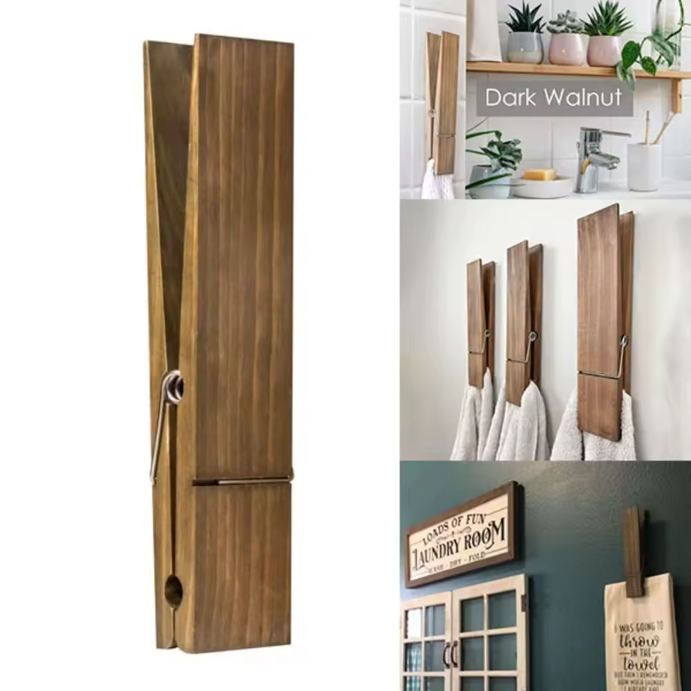 Molletta gigante portasciugamani da bagno appendiabiti enorme portasciugamani o gancio accessori da bagno molletta grande