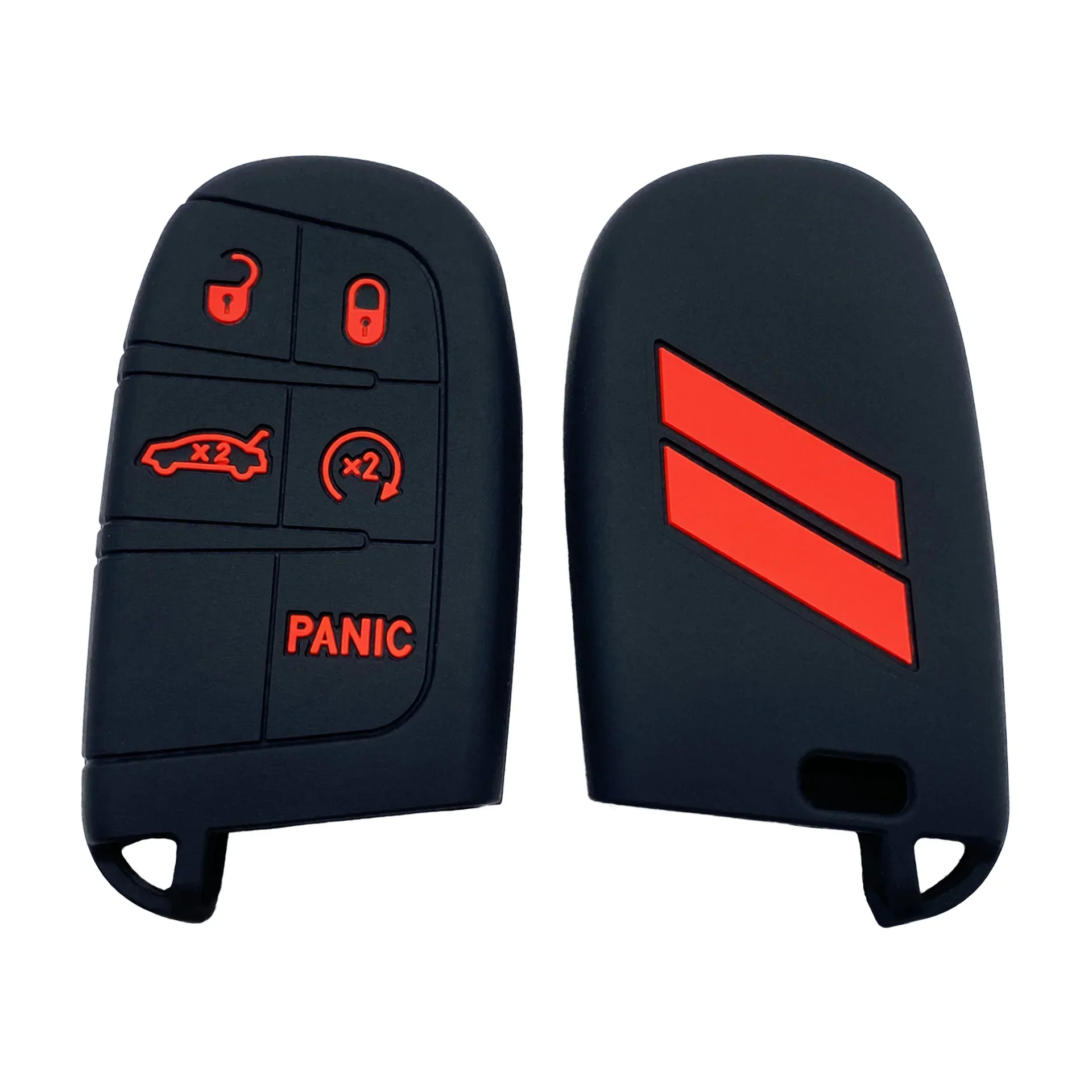Silikon-Smartkey-Hülle Passend für Jeep Grand Cherokee WK2 2014-2021 Cherokee KL 2014-2023 Dodge Dart 2013-2016 Durango 2014-2026 – Detail 15
