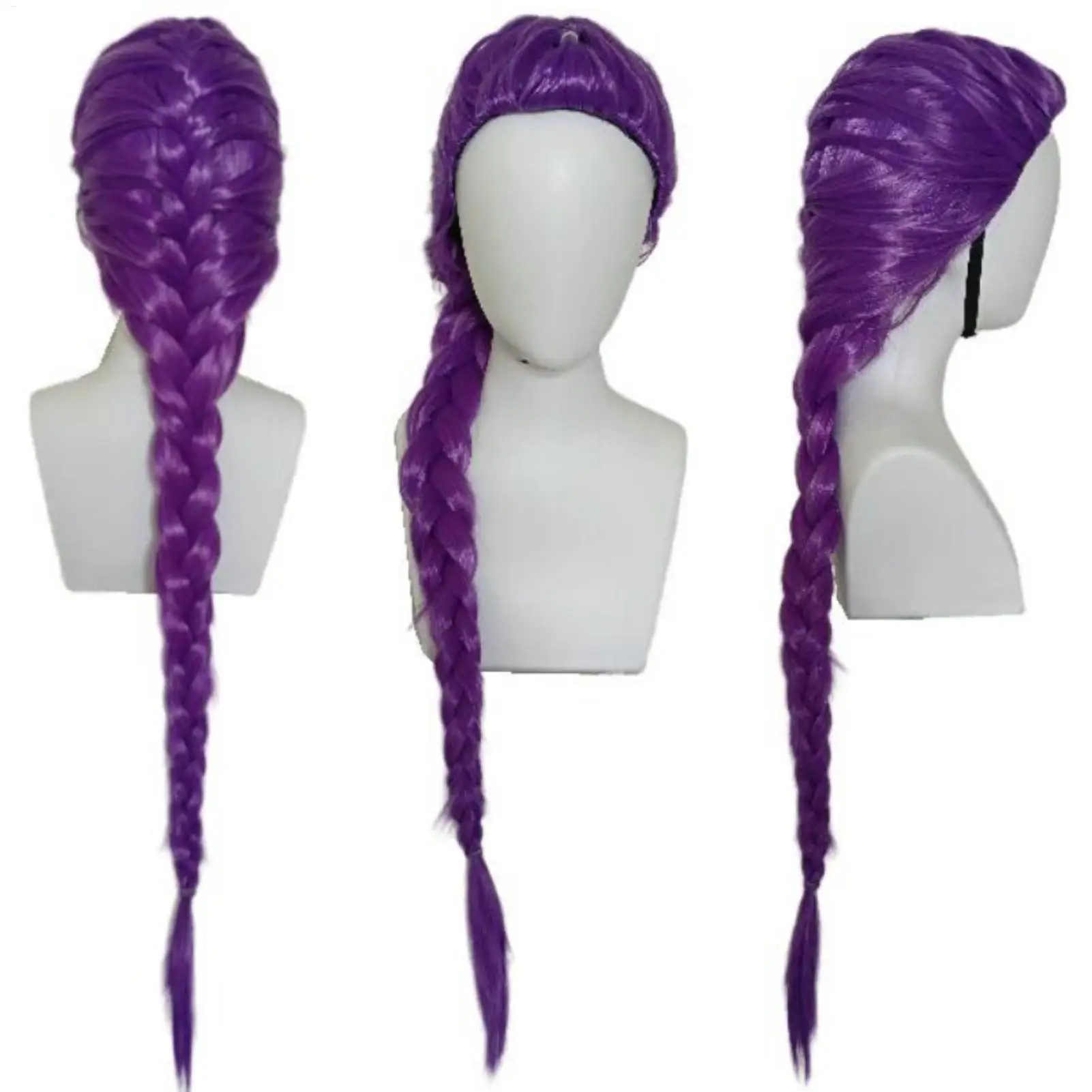95cm Wigs Cosplay Breathable Inner Mesh Headwear Anime Movies Theme Long Wig For Halloween Party Stage Performance Dance Props