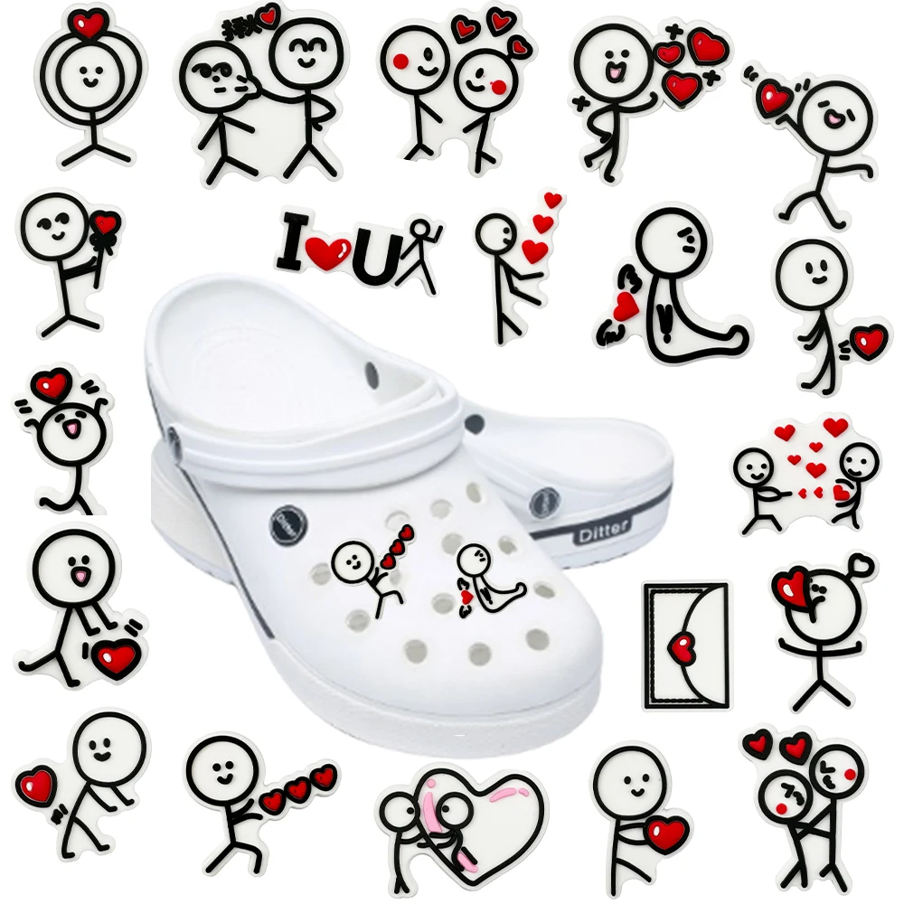 

MINISO новые милые спички, мужские мультяшные серии, подвески для обуви из ПВХ, аксессуары, сабо «сделай сам», украшения для обуви из ПВХ, пряжка, подарки для детей