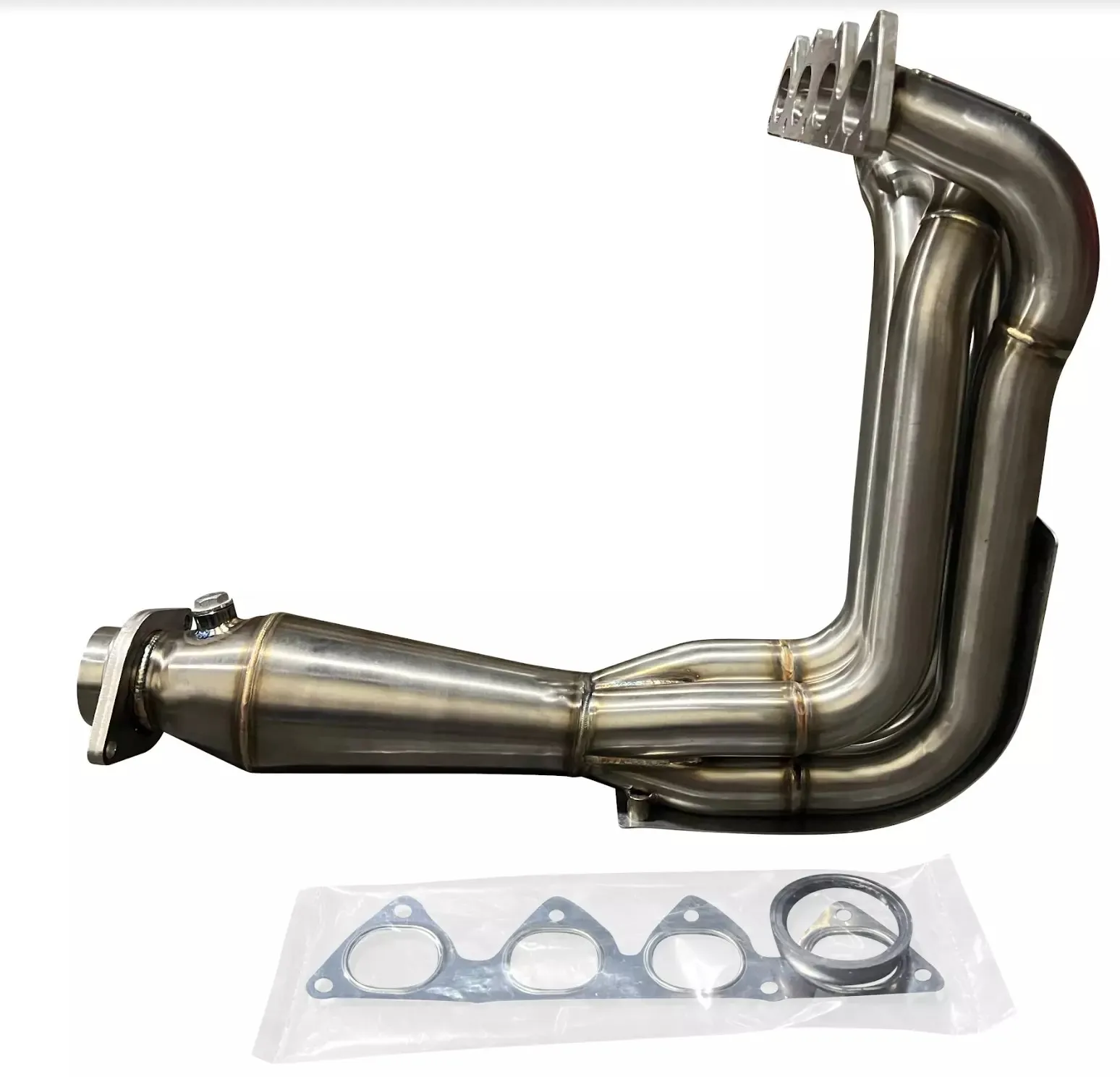 Stainless Steel 304 Performance Race B SERIES MEGAPHONE EXHAUST HEADER GSR B16 B18 B18c1 B18c EG EK SI Manifold