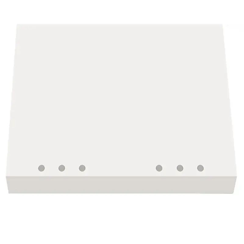 N34R-Reusable Double-Side Insert Refills- Blank Release Paper 80 Sheets Page For 6-Ring A5 Sticker Binder Organizer