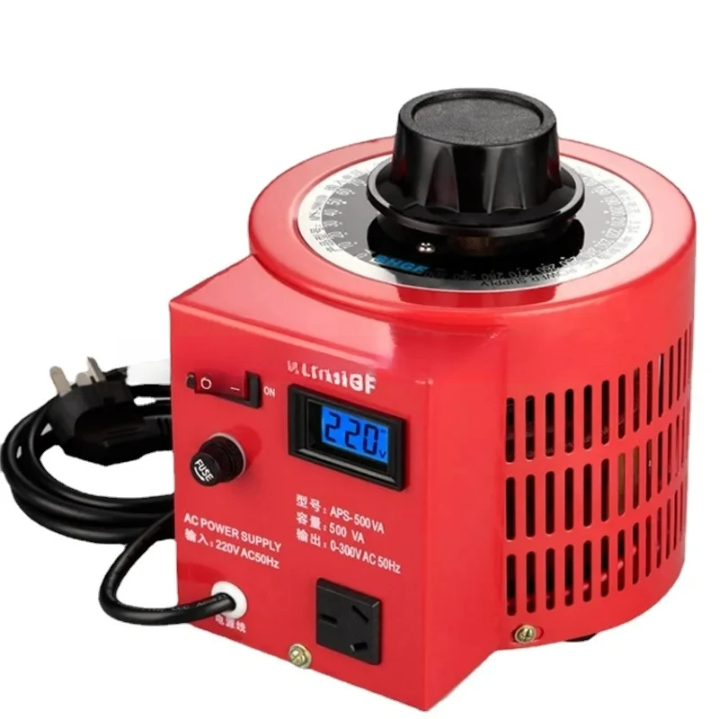 

Auto-Voltage Regulation Single-Phase Adjustable 0-300V AC Regulated Power Supply APS-500W 0.5 KW 220V