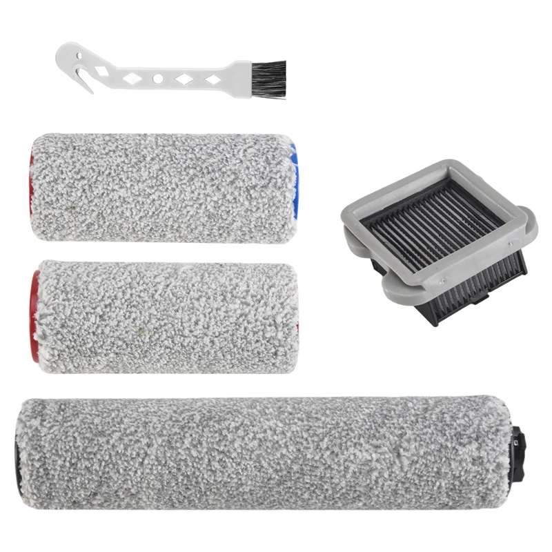 A006-rolo de escova de substituição e filtro de vácuo adequado para xiaomi roborock dyad u10 wd1s1a aspirador de pó seco e molhado sem fio