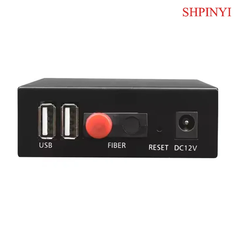 2K 60HZ HD Video & USB KVM Over Fiber Extender HD Video to Fiber Optic Converter 2 USB