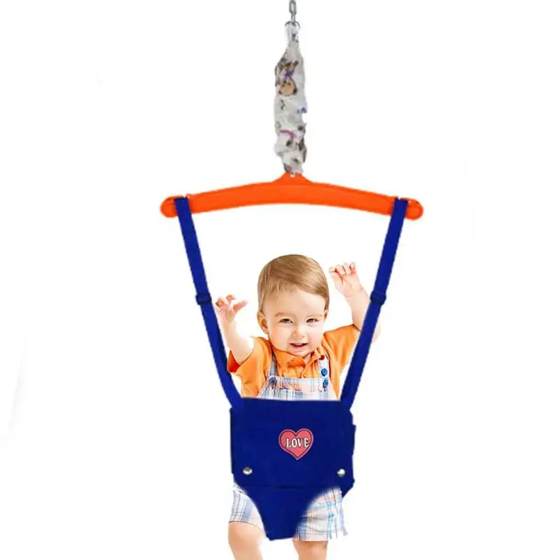 Baby Bouncing Chair Exerciser Door Bumper Kid Doorway Jumper Indoor Integration Training Toy Baby Jumper Swing Hanging Chair