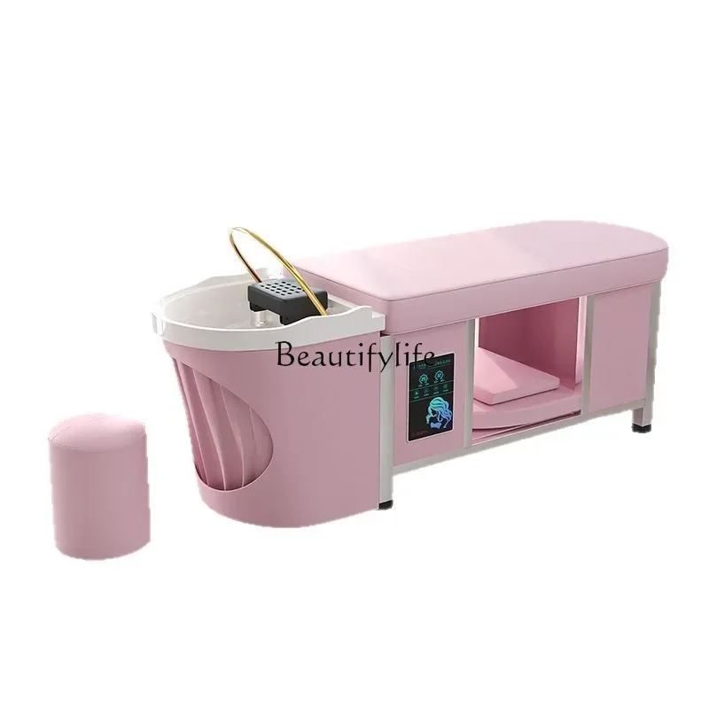 

zj-Stainless steel hair treatment barber shop hair salon special beauty salon health center scalp care bed