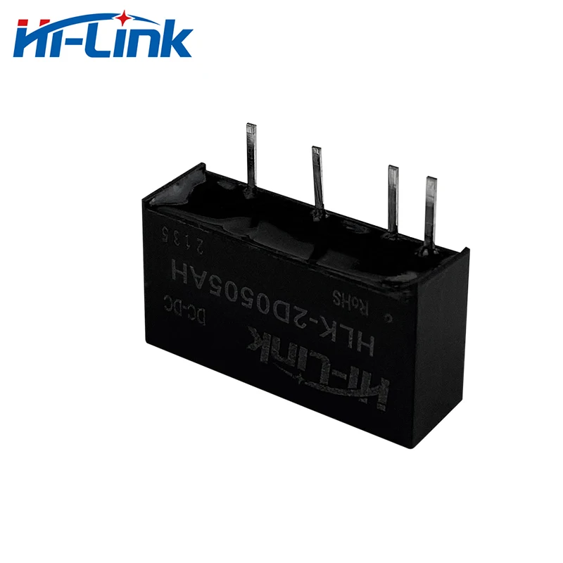 Free Ship Hi-Link 5pcs 5V 400mA output power supplies Input HLK-2D0505AH 90% efficiency isolated dc dc power module