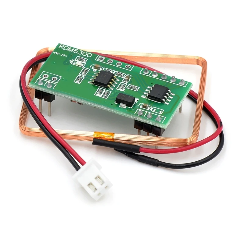 SZSU UART Output RDM6300 Chip Reader Module Card Reader Module 125Khz Access Control System 5V Low Power Consumption