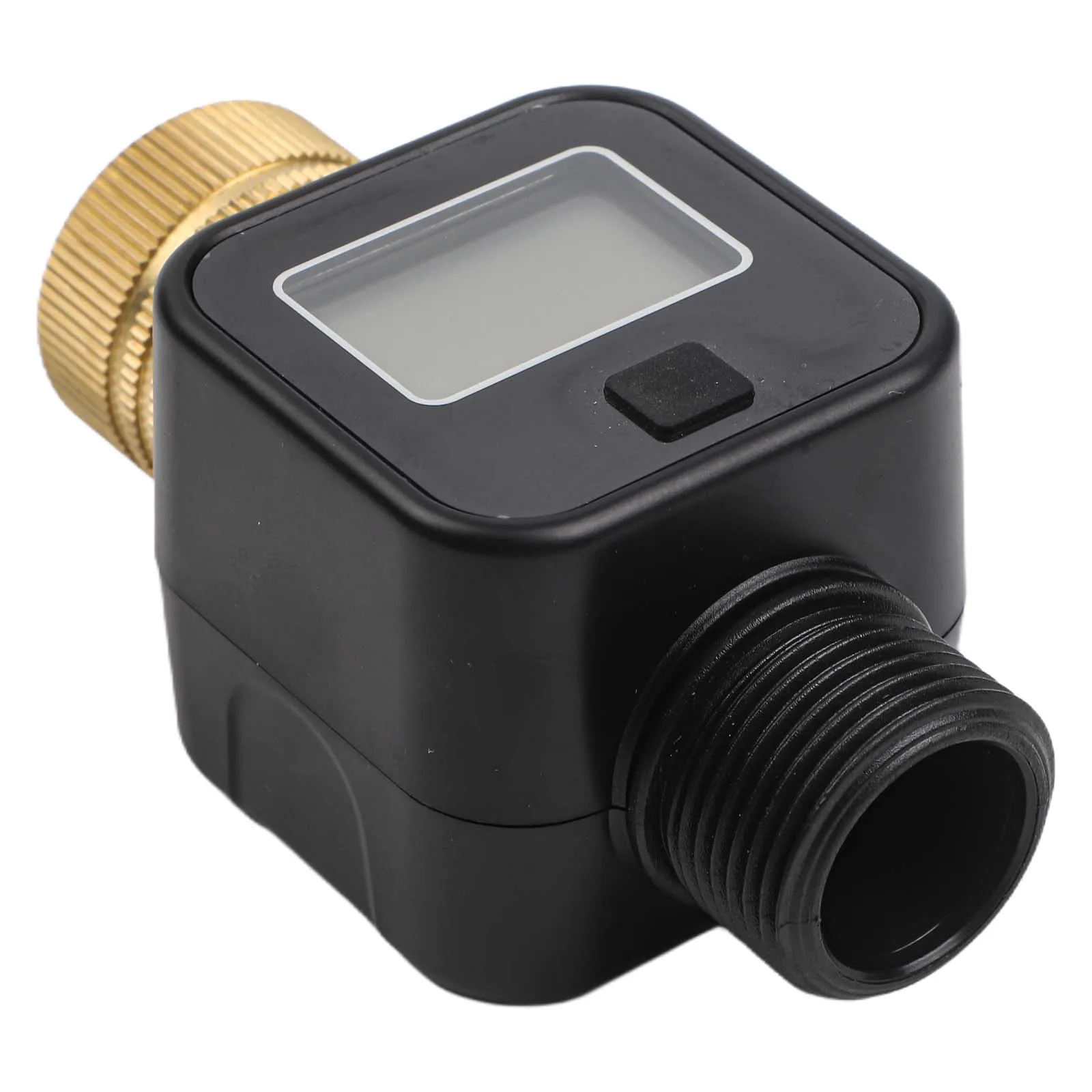 

Water flow meter brass 34 inch with For BSP NH 34 thread suitable for garden water usage tracking and irrigation
