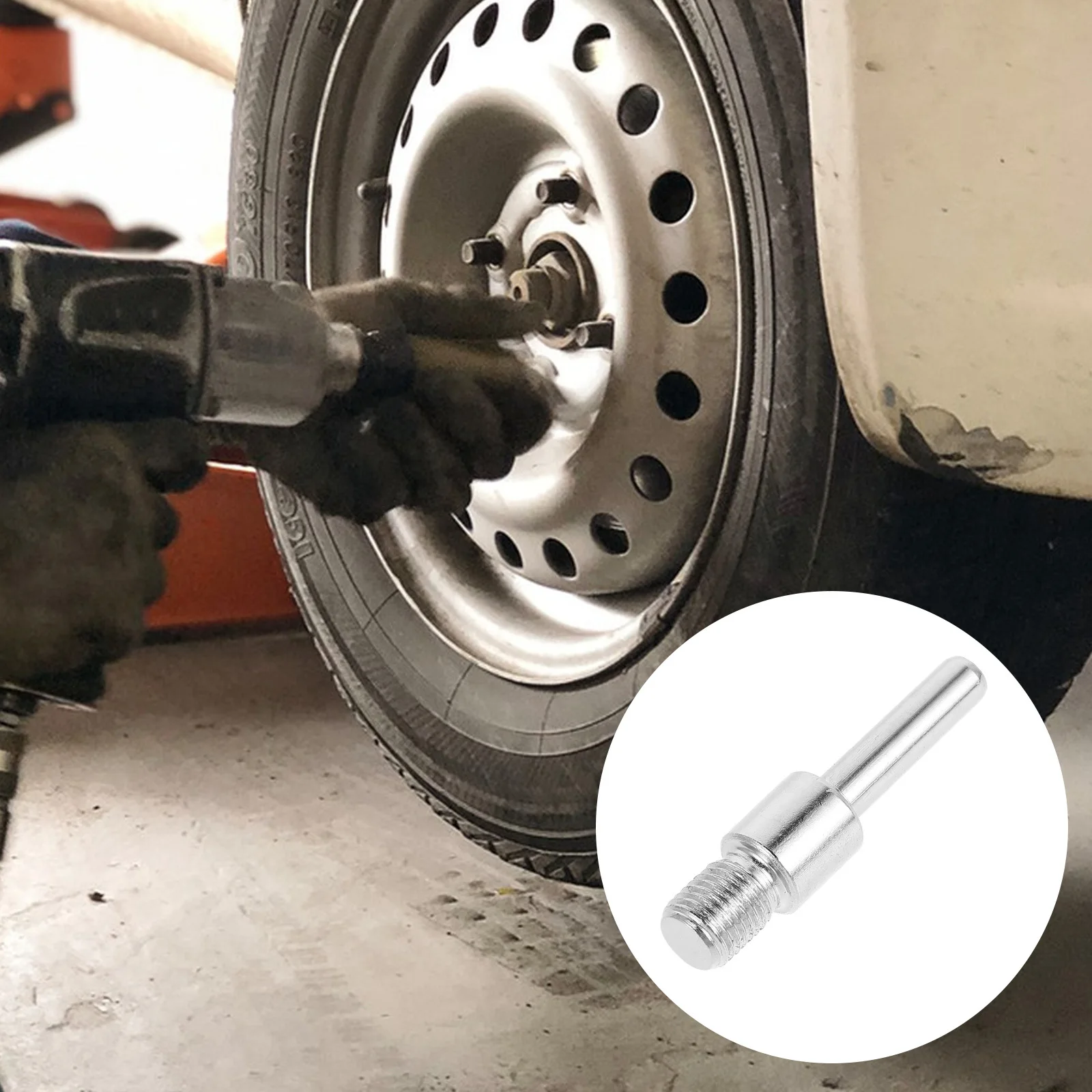 

Tire Repair Install Tool Compact Pole High Speed Air Buffer Practical Design Bowl Type Grinding Head Car Tires