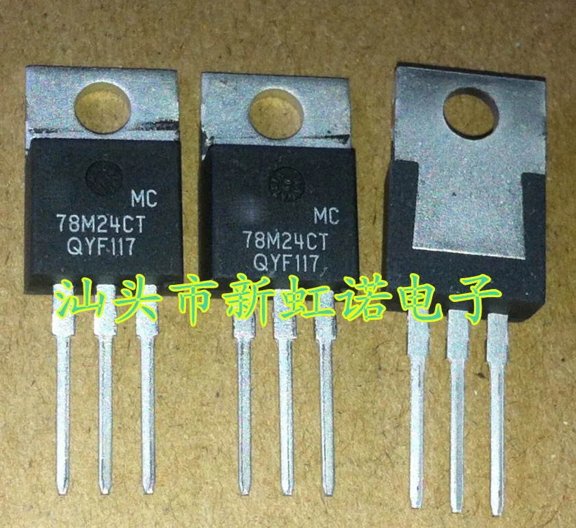 5 قطعة/الوحدة جديد الأصلي MC78M24CT الصمام الثلاثي الدوائر المتكاملة نوعية جيدة في الأوراق المالية