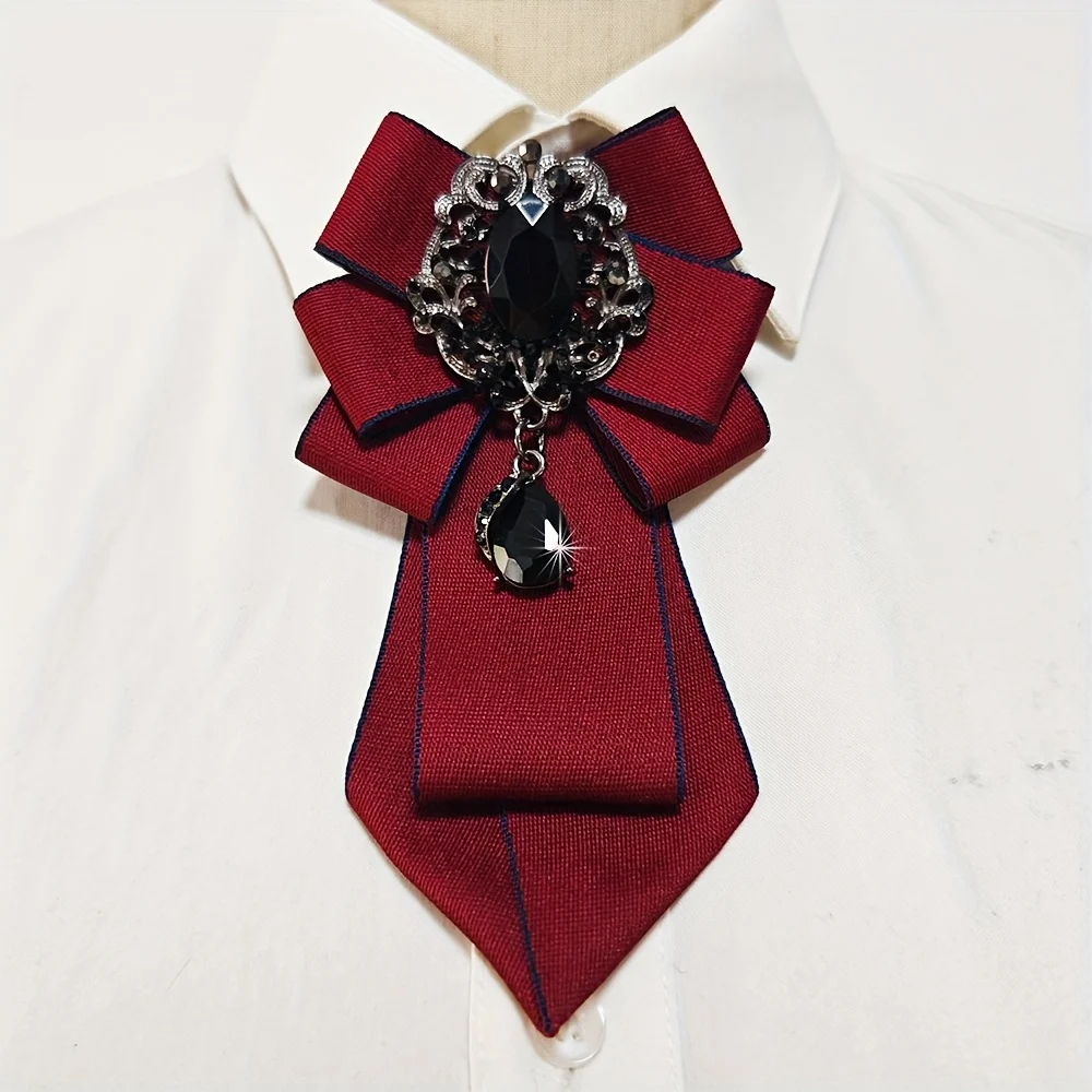 Fashionable and personalized ties, Korean-style bow ties, shirt collar flowers, formal occasions, school uniforms, daily outfits - Image 4