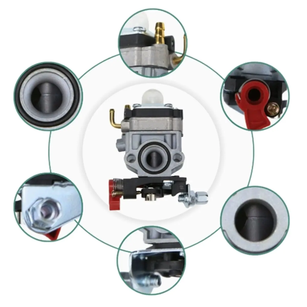 Promotional-1set Mechanical Carburetors TH23 TH26 TH34 for Brush Cutters Lawn Mowers Corresponding Industrial Equipment