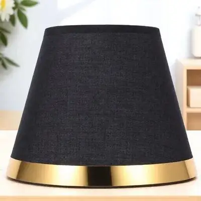 

Современный тканевый абажур, настольная лампа, подвесной светильник, настенный широко используемый светильник для спальни, гостиной, столовой, кухни, офиса, тканевый абажур