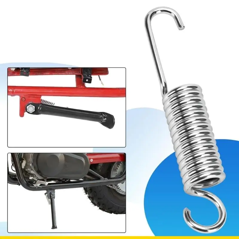 SZCH Motorcycle Kickstand Spring Replacement Rustproof Spring Mini Bike Accessories Easy Installation for B200R CX100X RB200