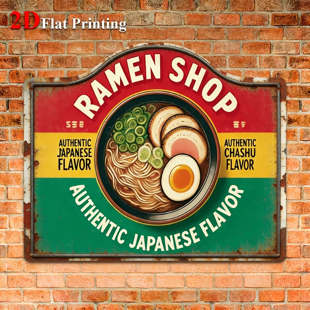 1pc, 2D Flat, Signs Made Of Metal Sheet Featuring A 