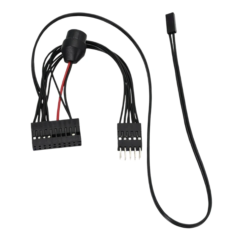 U55C 20P To 9PIN Front Panel Adapter Jumper Cable For Motherboards And Small