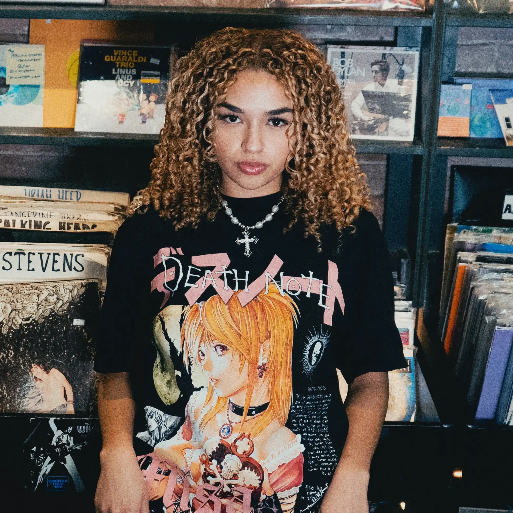 Classic Anime Death Note Print T-shirt Women Men Streetwear Oversized Y2k Cotton Gothic High Quality Casual Female Male Clothing