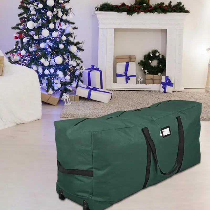 Christmas Tree Storage Bag Christmas Tree Storage Bags With Wheels Heavy Duty Packaging Bags For Moving Clothes/Christmas Tree