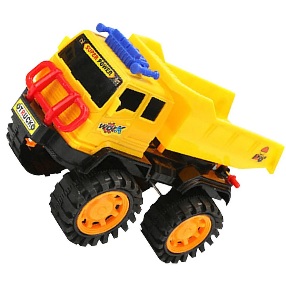 

1 шт. Наклонная тележка-самосвал большого размера, пластиковый строительный грузовик, набор для дошкольников и детских садов, для использования в помещении и на улице