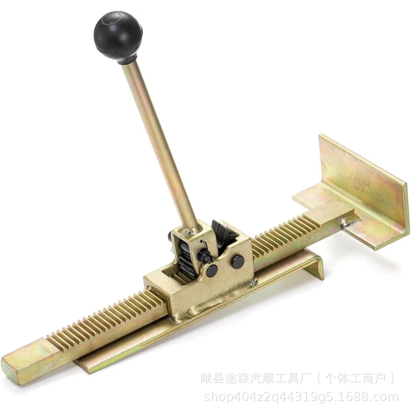Hardwood Flooring Jack Flooring Jack and Positioning Tool for Straighten & Installing Hardwood Floors Easy Ratcheting Mechanism