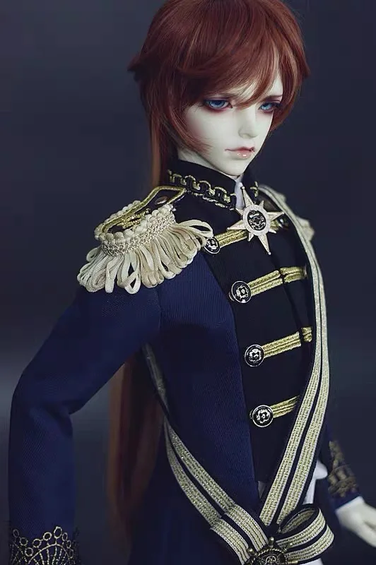 Doll Clothes For Doll Custom Prince Military Uniform Boy Pants Free Shipping, SD 1/3 BJD Uncle Tops Skirt Set