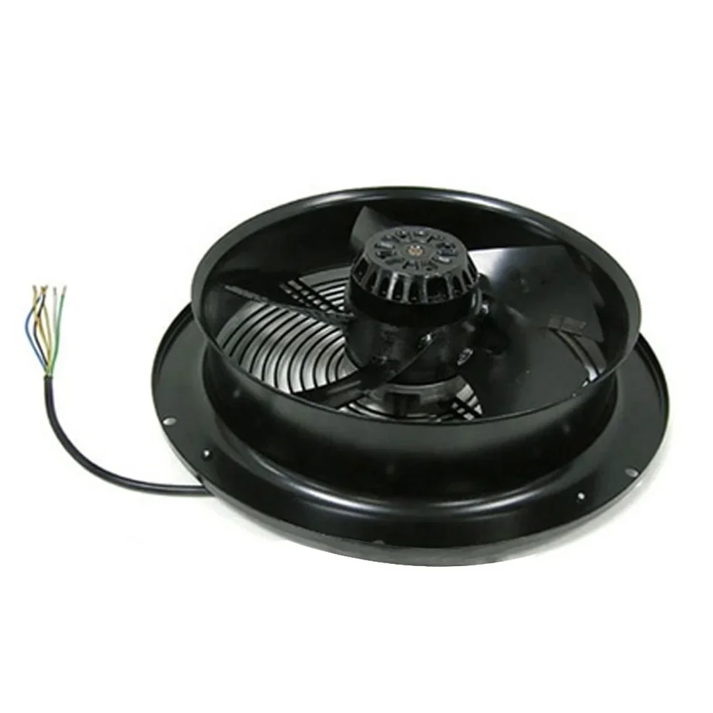 W3G280-EQ20-43 280mm Round 26V DC 1412CFM 200W EC 7.5A IP24KM 3100RPM Ball Bearing Axial Cooling Fan