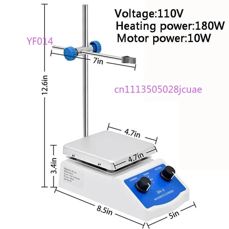Magnetic stirrer SH-2 manufacturers have a large supply of excellent magnetic temperature control heating stirrer 110V220V