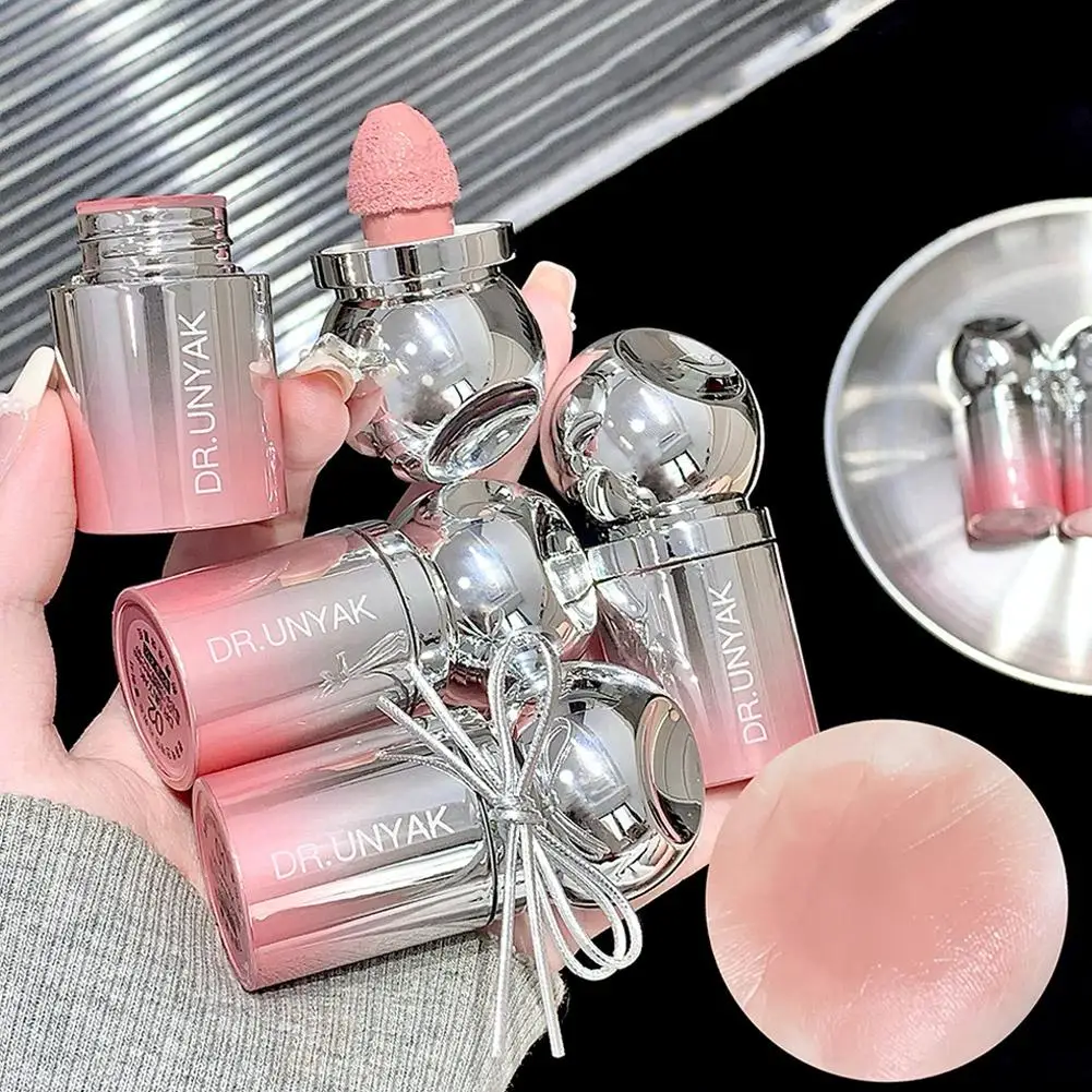 Low Saturation Matte Liquid Water Light Sensation Blusher Rouge Natural Easy To Apply Sponge Makeup Head Blush Big Korean B Q4J1